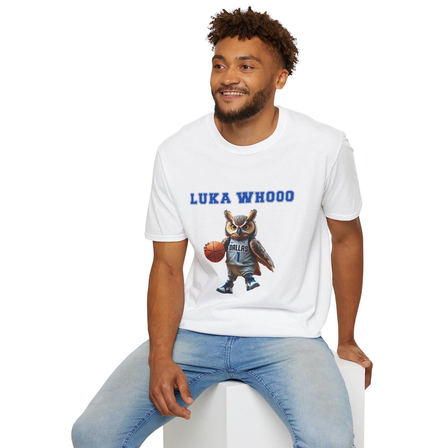 LUKA WHOOO Unisex Softstyle T-Shirt