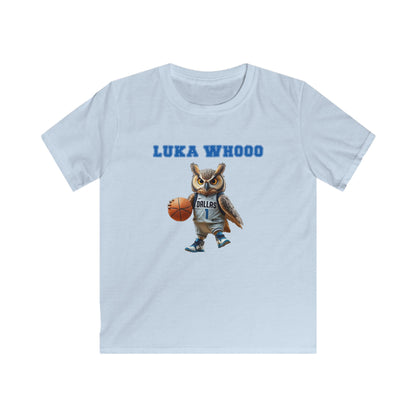 LUKA WHOO Kids Softstyle Tee