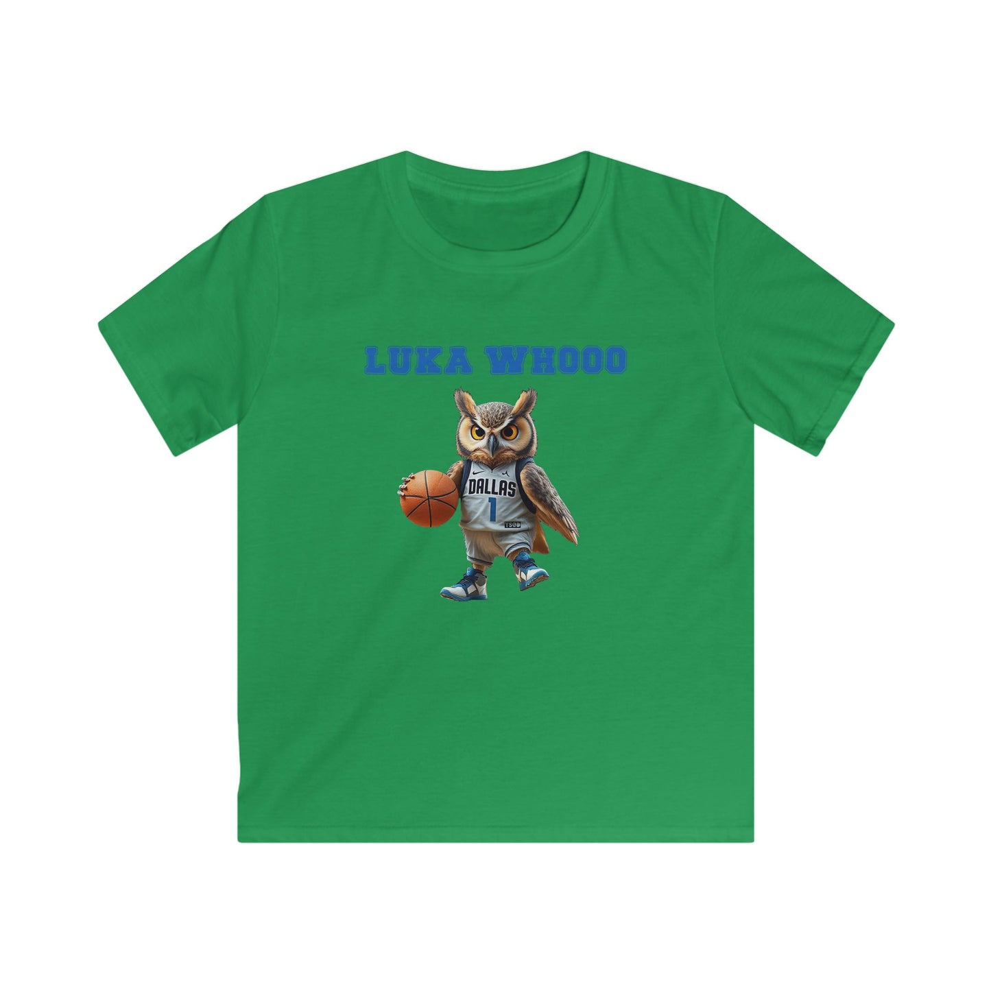 LUKA WHOO Kids Softstyle Tee