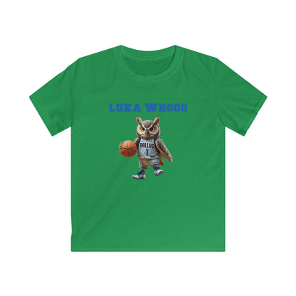 LUKA WHOO Kids Softstyle Tee