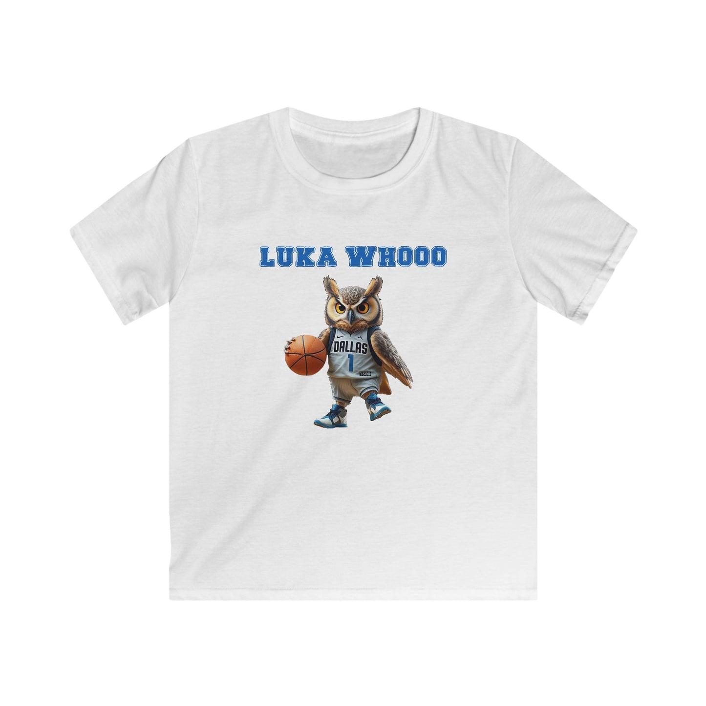 LUKA WHOO Kids Softstyle Tee