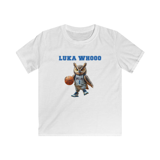 LUKA WHOO Kids Softstyle Tee