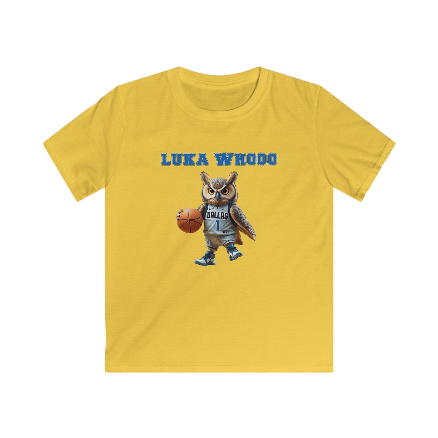 LUKA WHOO Kids Softstyle Tee